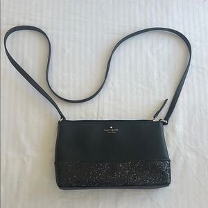 Kate Spade Black Crossbody Bag with Sleek Design